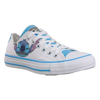 Tenis-Casual-Branco-e-Azul-Kids-Stitch-Cadarco-|-All-Star-Tamanho--33---Cor--BRANCO-0